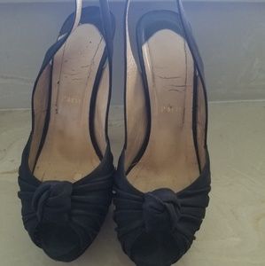 Authentic Christian Louboutin Jenny Slingback